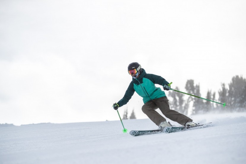 volkl 90eight w - thanks to their stiffness, the 90eights do feel quite secure while...