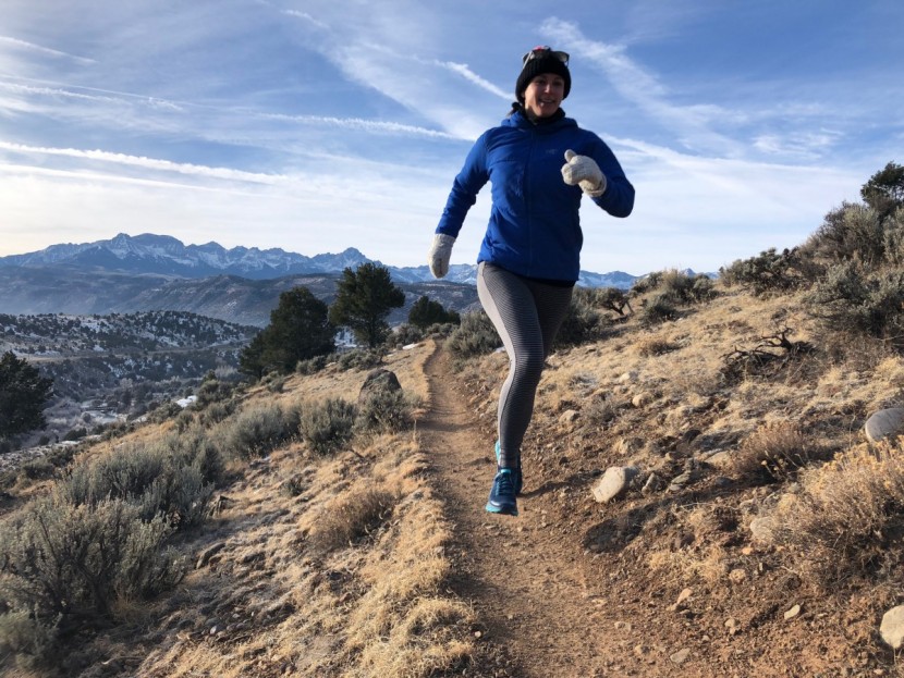 arc&#039;teryx proton ar hoody - nicole runs it out with this mobile and breathable face fabric on an...