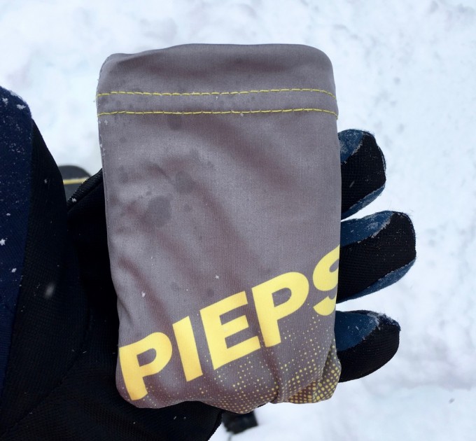 pieps micro - we could easily get this beacon to transition back to send mode when...