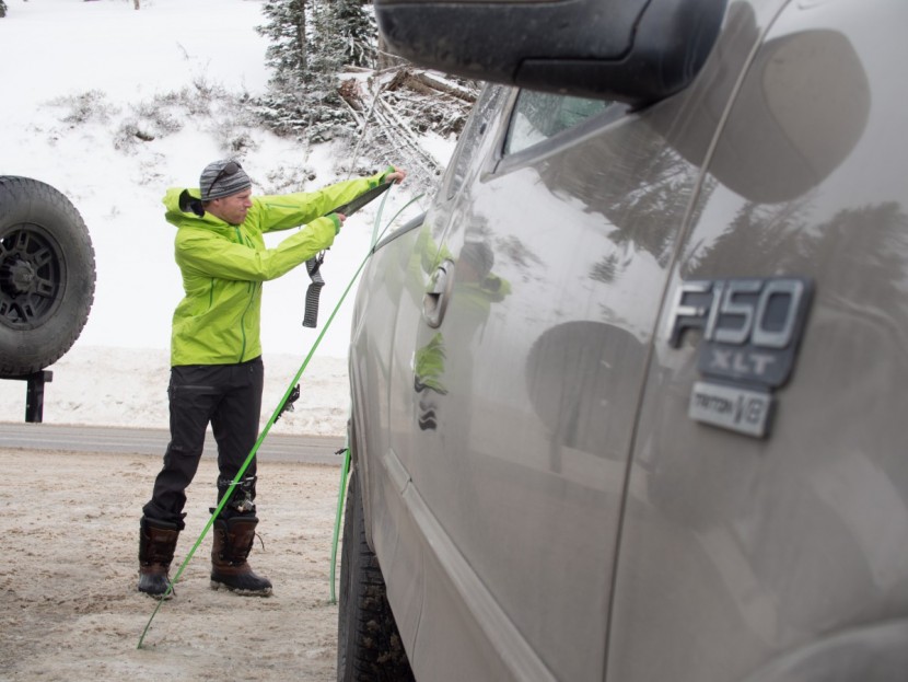 norrona lofoten gore-tex pro shell - backcountry skiing takes a lot of effort, from putting on your skins...