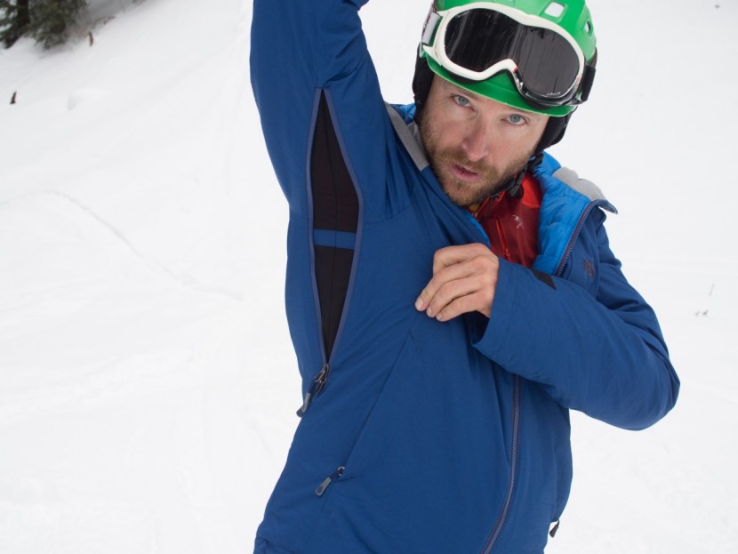 stio shot 7 - the pit zips of the stio are nearly perfect. thankfully, you can...