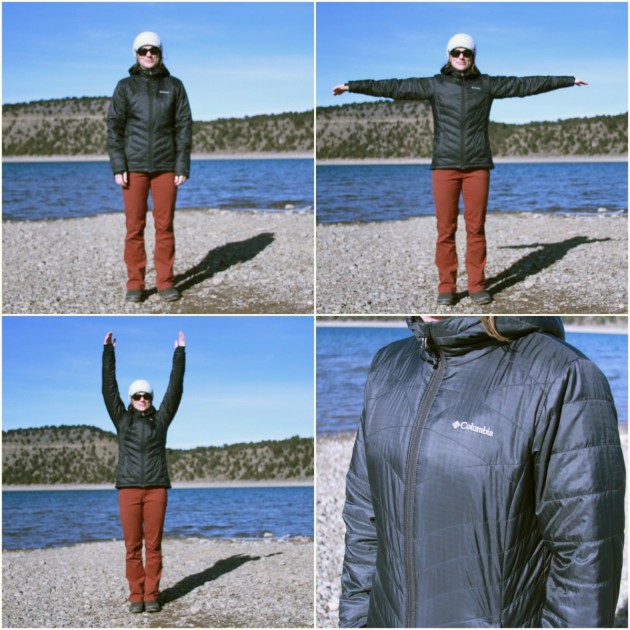 columbia mighty light hooded plush - a look at the longer fit or the mighty light plush jacket.