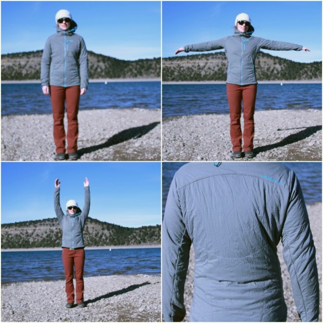 outdoor research ascendant hoody for women - a look at the relative fit of this jacket. we liked its looser fit...