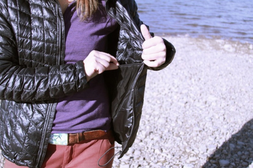 the north face thermoball hooded for women - the giant unzippered pockets are super accommodating. we especially...