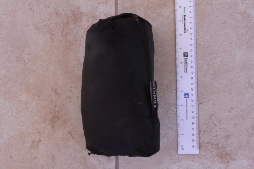 the north face thermoball hooded for women - the thermoball is quite compressible with its own stow-away system.