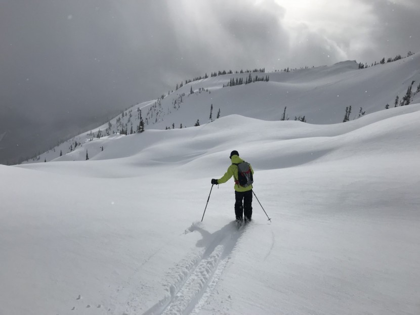 hardshell jacket - a perfect jacket choice for backcountry skiing is protective enough...