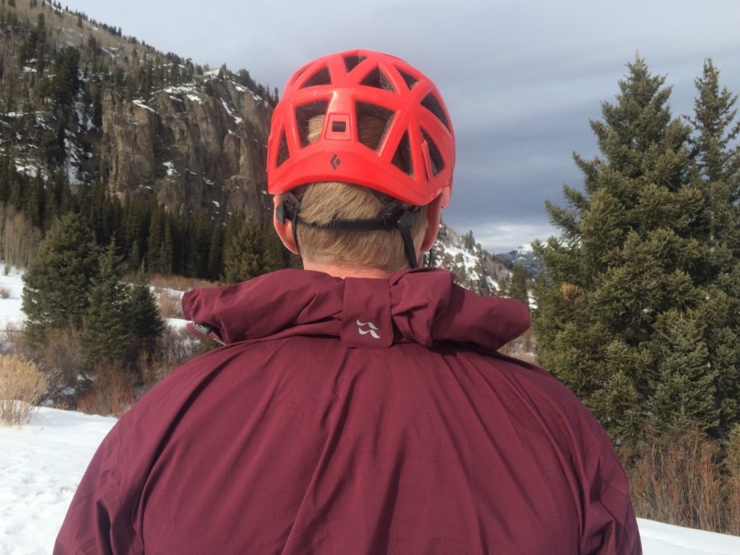 rab firewall - a feature unique to the firewall is this velcro tab that allows one...