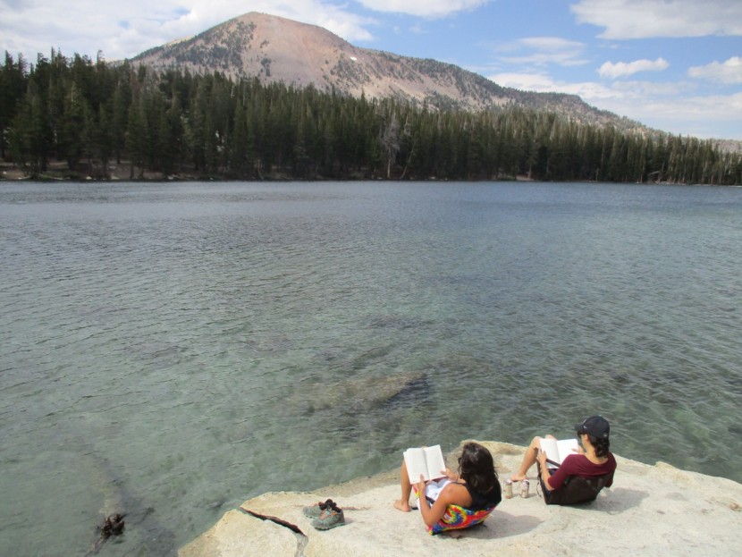 crazy creek original chair - enjoying the view in mammoth lakes, california. left: crazy creek...