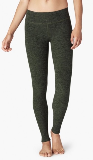 spacedye leggings black-aviator green