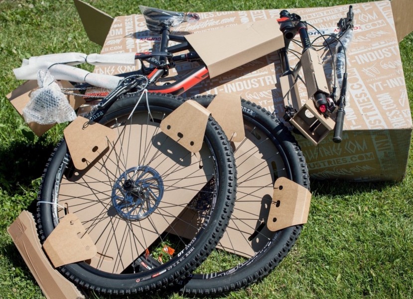 trail mountain bike - a straightforward assembly stands between you and your new yt.