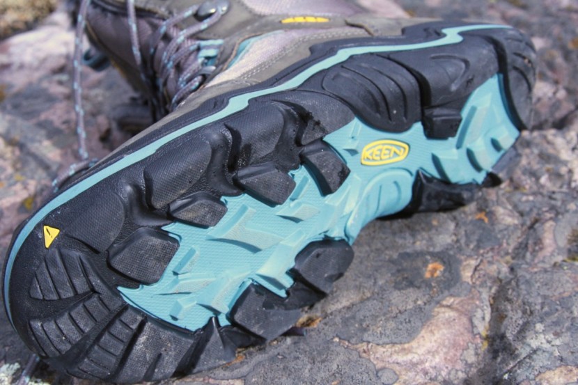 keen durand polar for women - this outsole is super burly that bites into steep winter trails with...