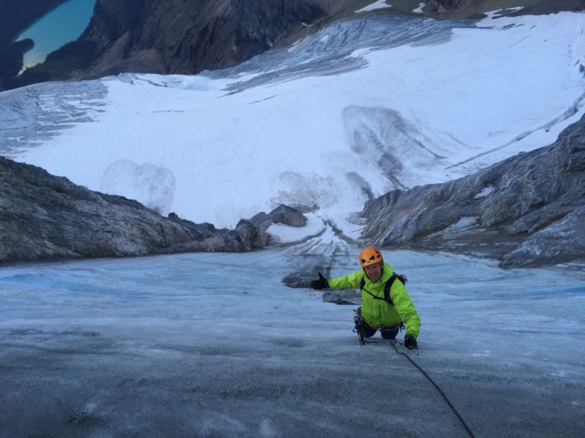mountaineering boot - your boots better be light if you&#039;re gaining this much elevation in...