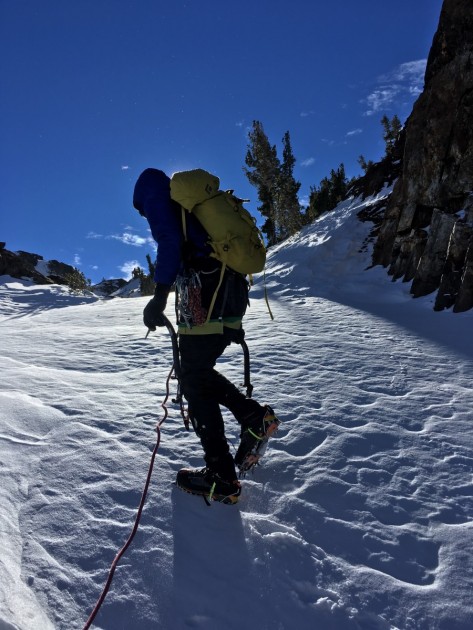 scarpa rebel pro gtx - kevin demonstrates how the flexible ankle on the rebel allows for...