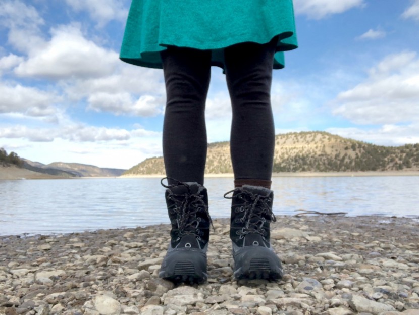 the north face chilkat iii for women - the chilkat iii is a great winter hiking boot.