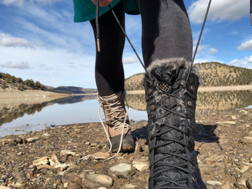 columbia heavenly omni-heat lace-up - pull once and all the laces tighten up with the  heavenly omni-heat.