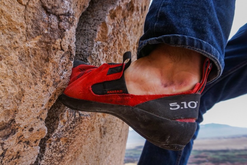 美品 FIVE TEN Moccasym Onsight Five Ten Moccasym Synthetic Climbing Shoe - Climb