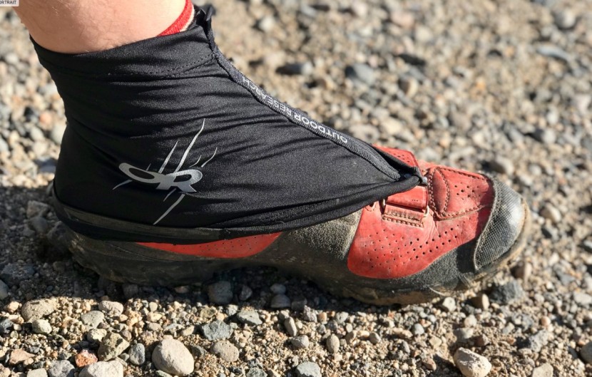 outdoor research surge - we used the surge mountain biking to both keep our feet warm and...