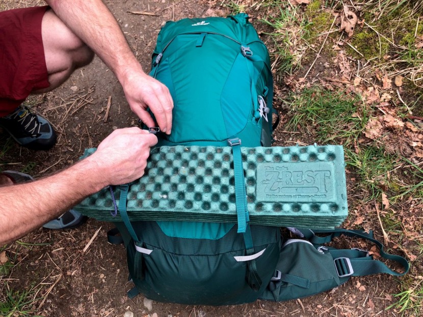 deuter aircontact lite 65+10 - while a small feature, our testers really appreciated this model&#039;s...