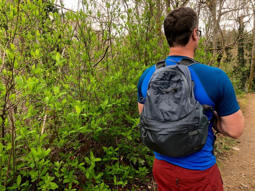 osprey xenith 105 - the lid-turned daypack seen here is well-designed . we brought it...