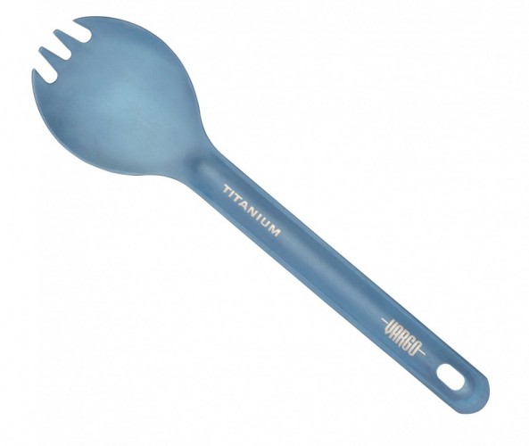 Titanium Spork Fork Spoon Cutter Chopsticks Camping Utensils Travel Cutlery  Set