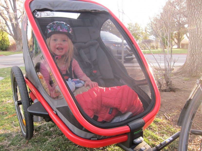 hamax outback multi-sport - our kid testers loved this trailer!