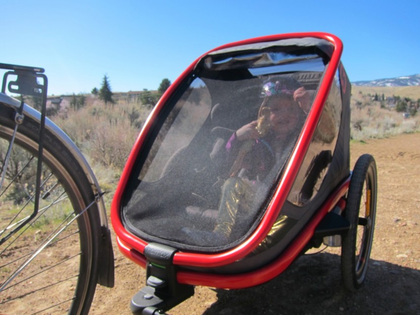 hamax outback multi-sport - taking a ride on the trails with the hamax outback is great for...