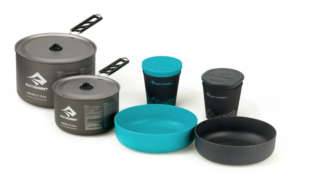 sea to summit alpha 2.2 camping cookware review