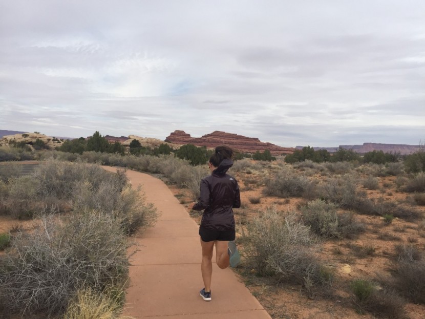 new balance fresh foam zante v4 - running through canyonlands national park with the zante v4.