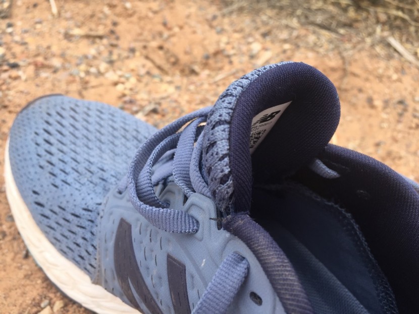 new balance fresh foam zante v4 - the soft but less plush tongue of the zante