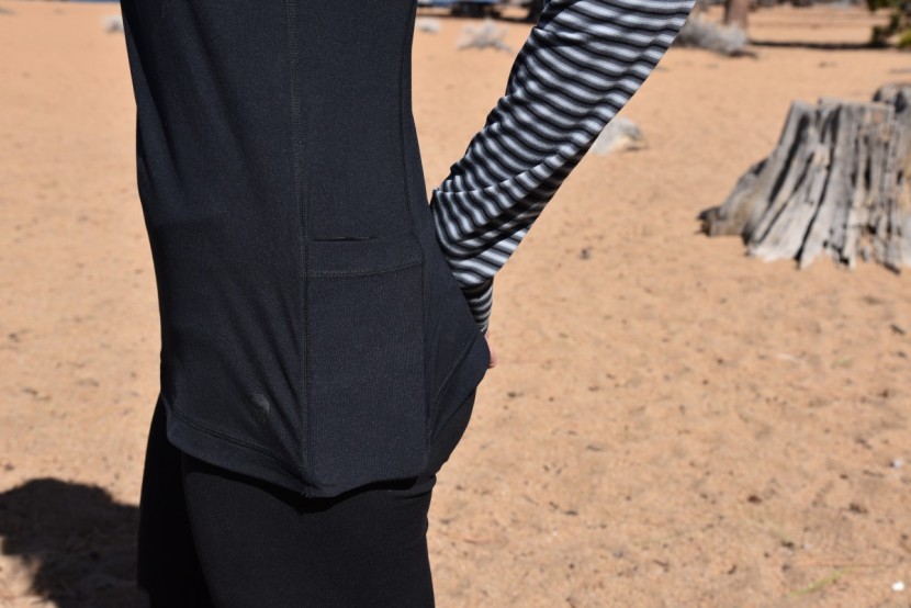 mountain hardwear butterlicious hoodie - though it doesn&#039;t have any closure, we are amazed that the pocket on...