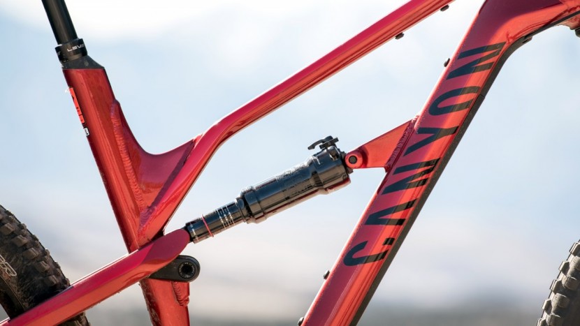 canyon spectral al 6.0 2018 - the rockshox deluxe shock was fine.