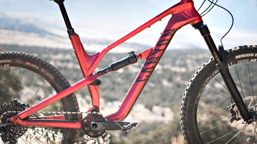 canyon spectral al 6.0 2018 - the new spectral has a completely redesigned frame.