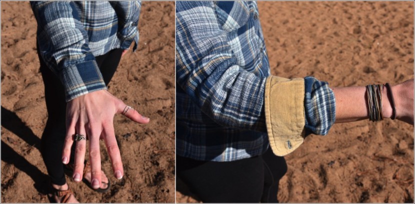 marmot bridget flannel - while the cuffs were tight (even on the loose button on reviewers...