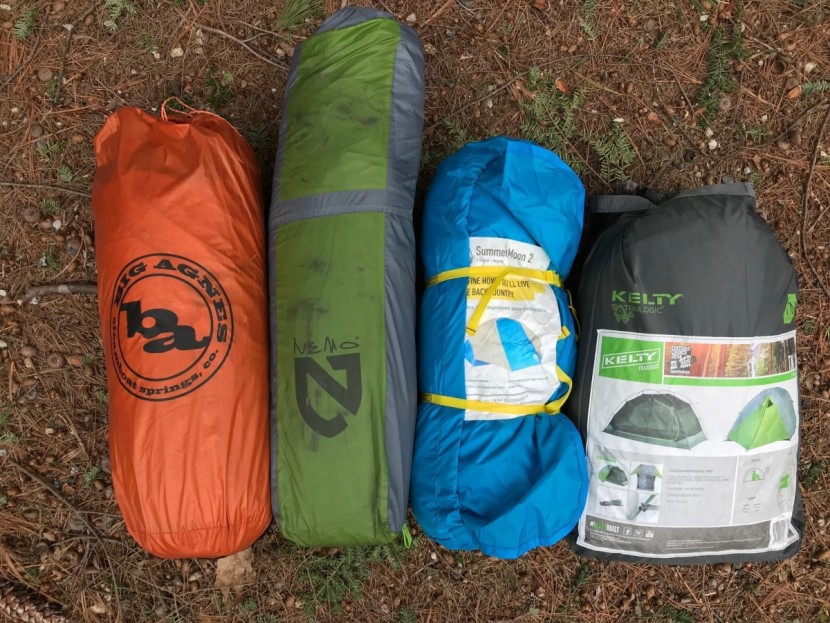 kelty trailogic tn2 - big agnes copper spur hv ul2, nemo dagger 2, sierra designs summer...