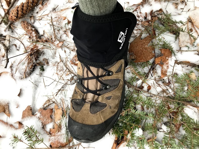 salomon trail low - we stretched the functionality of these gaiters. it's clear that...