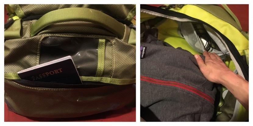 osprey transporter 40 - there are only two accessory pockets on the transporter: the...