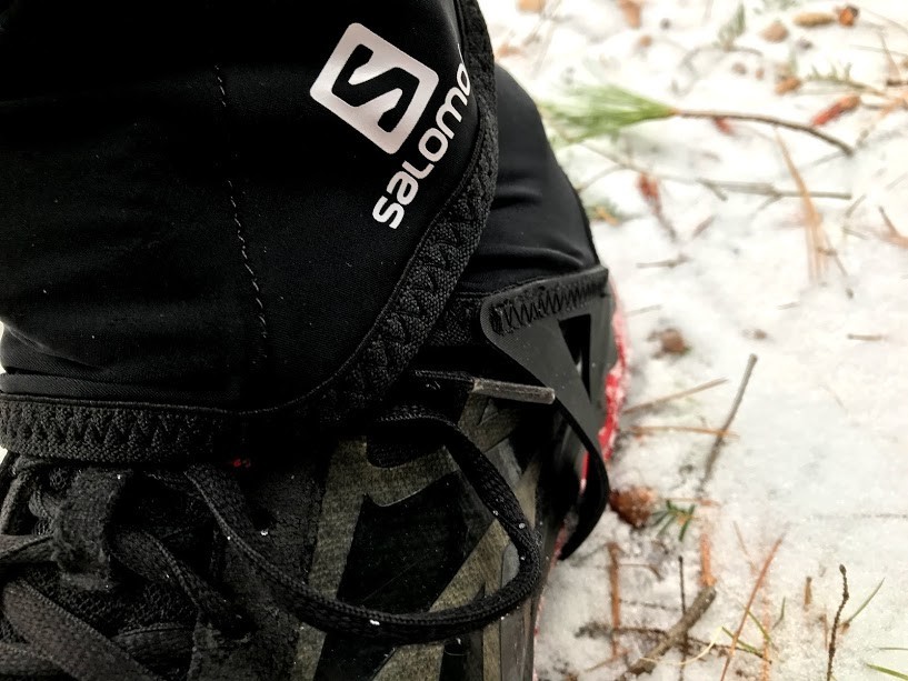 salomon trail low - we had trouble adjusting the gaiter so that the instep strap was...