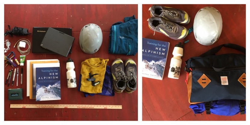 topo designs mountain briefcase - the topo designs bag is rectangular in shape but soft and large...