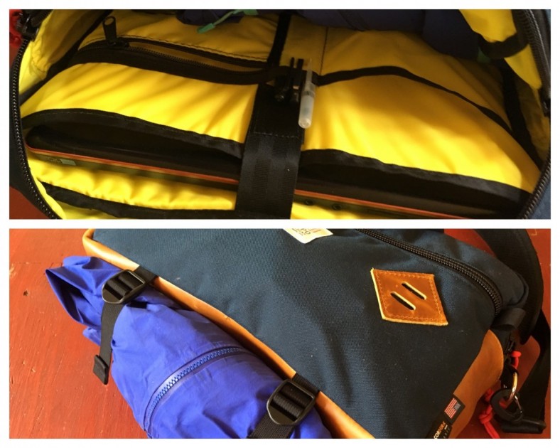 topo designs mountain briefcase - the topo designs bag has thoughtful, useful features throughout like...