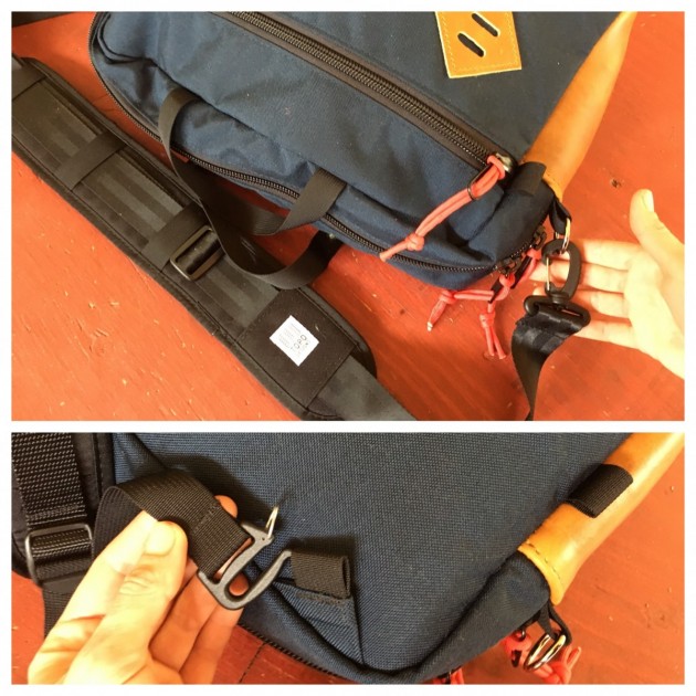 topo designs mountain briefcase - the bag transitions easily from messenger to briefcase to backpack...