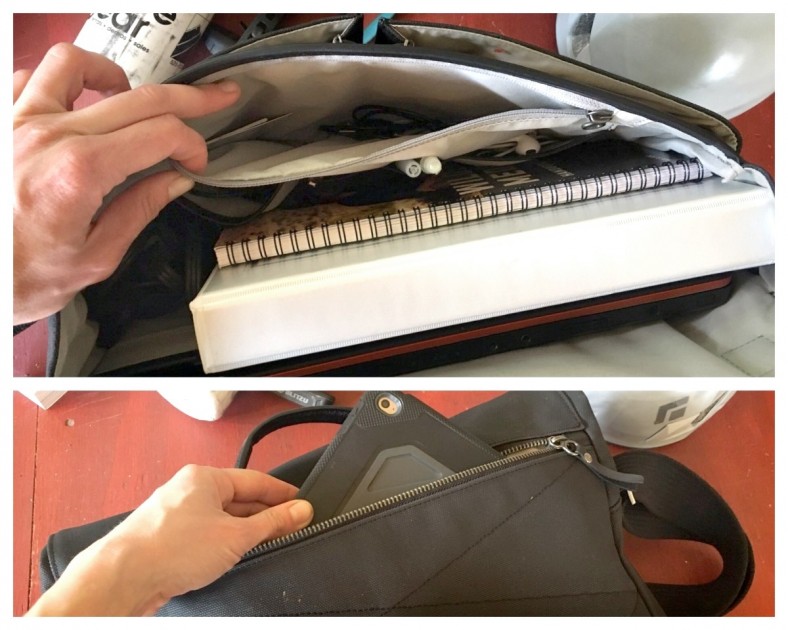 timbuk2 proof - the proof is conveniently organized and holds electronics securely...