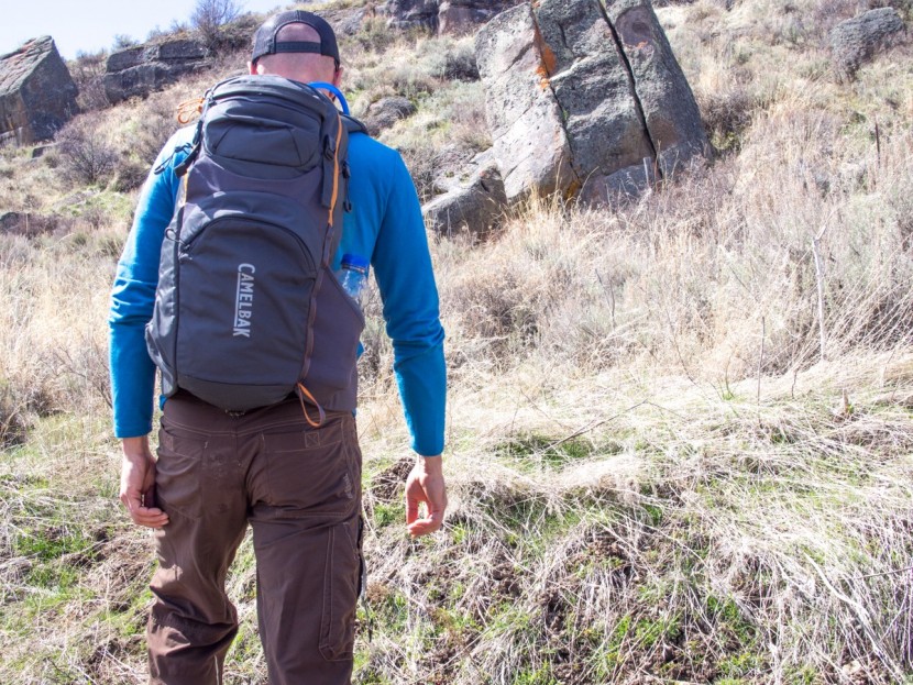 camelbak fourteener 24 - it is only from this direction that the camelbak looks remotely...