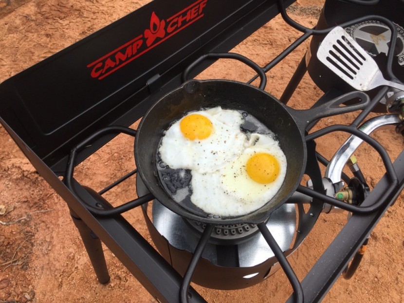camp chef explorer 2-burner - despite the large size and power of the burners on the explorer, we...