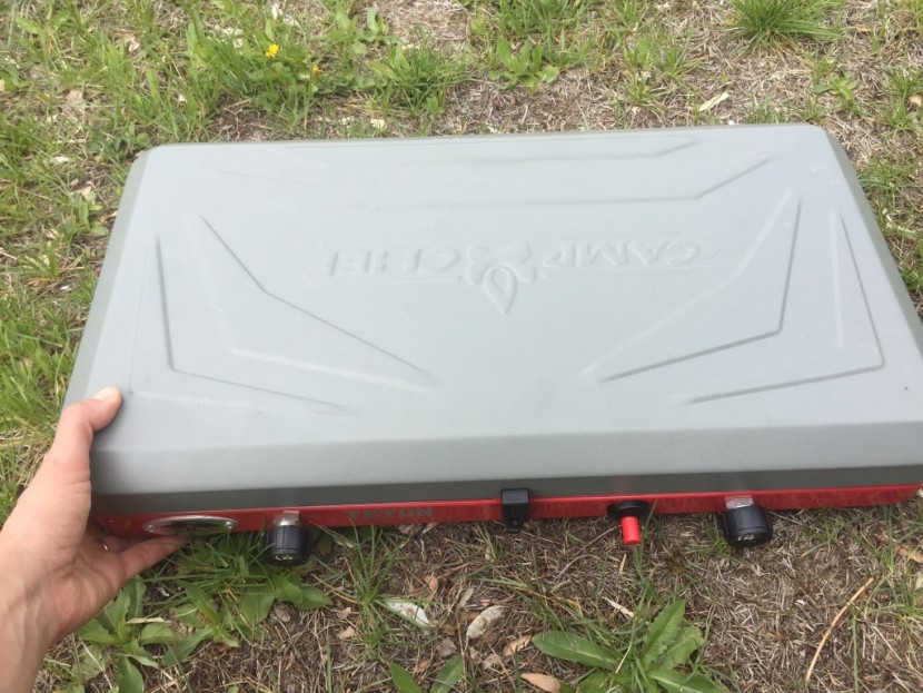 camp chef teton two-burner - the teton is a nice option for those needing lightweight and low...