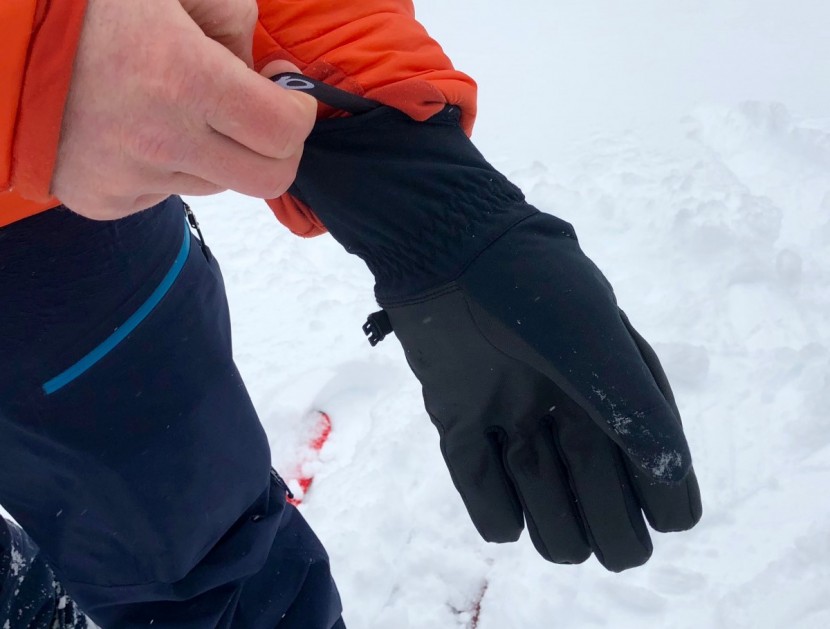 outdoor research riot - we love the grab loops, which made is way too easy to pull these...