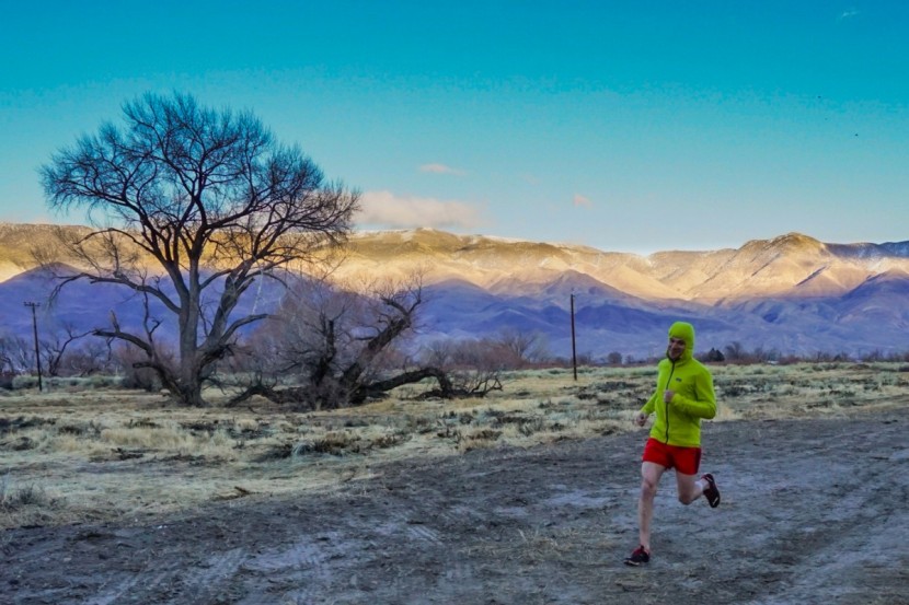 patagonia nano-air light hybrid hoody - our tester stayed comfortable during an evening run in march with...