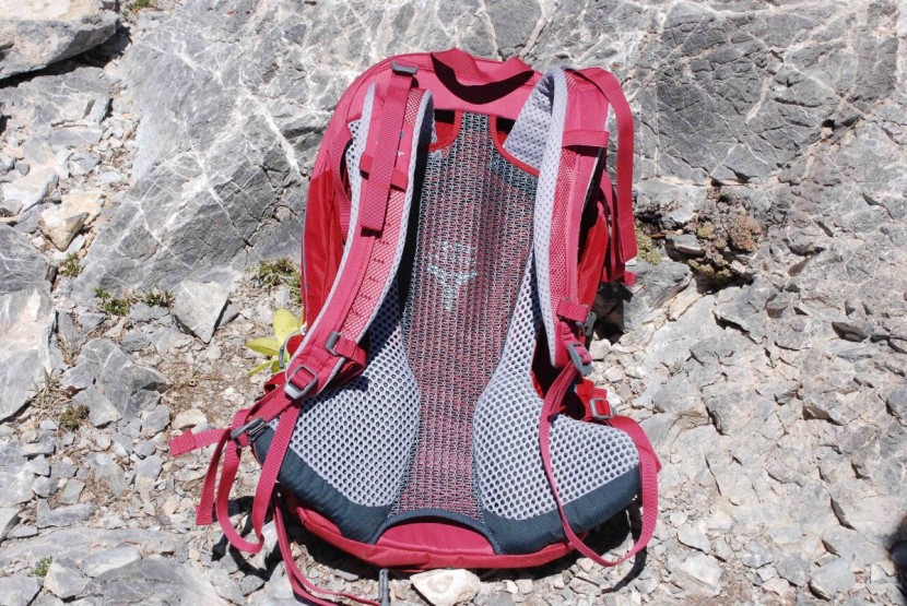deuter futura 22 sl - this pack uses thicker material in the bottom to protect against...