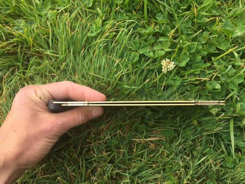 yolk solar paper + pouch - the yolk solar paper is extremely thin and delicate, which held us...