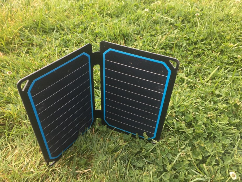 renogy e.flex10 - the stiff material that makes up the renogy panel is reminiscent of...