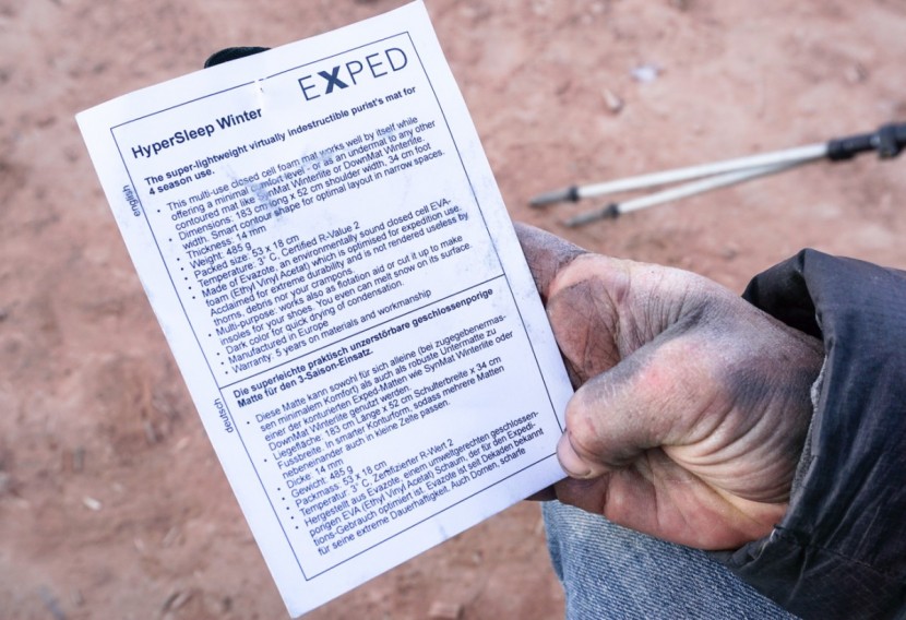 exped hypersleep winter - look at all the hypersleep can do! unfortunately, it was too cold to...